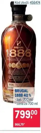 Makro BRUGAL 1888 40% nabídka