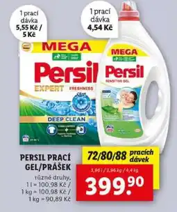 Lidl PERSIL Prací gel/ prášek nabídka