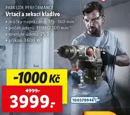 Lidl PARKSIDE PERFORMANCE Vrtačí a sekací kladivo nabídka