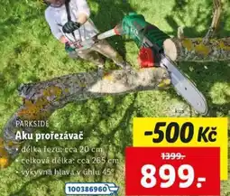 Lidl Parkside Aku prořezávač nabídka