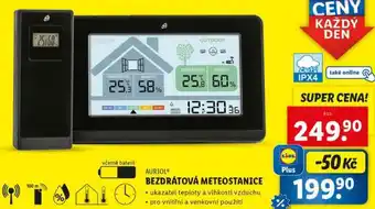 Lidl AURIOL Bezdrátová meteostanice nabídka
