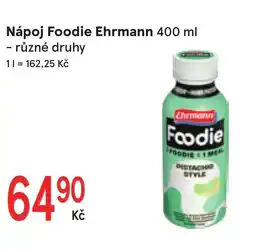Žabka Nápoj Foodie Ehrmann nabídka