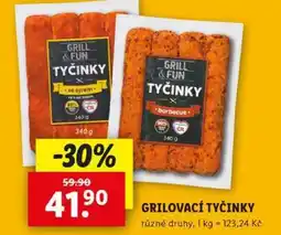 Lidl GRILOVACÍ TYČINKY nabídka