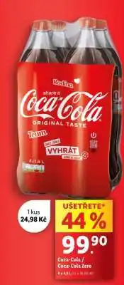 Lidl COCA-COLA, COCA-COLA ZERO nabídka