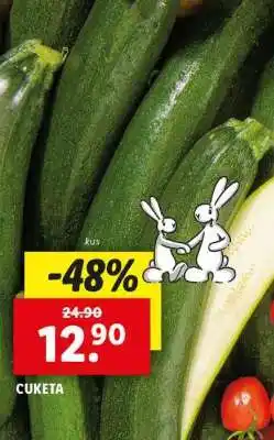 Lidl CUKETA nabídka