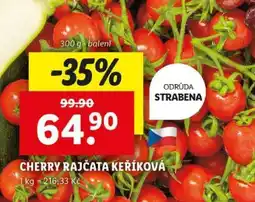 Lidl CHERRY RAJČATA KEŘÍKOVÁ nabídka