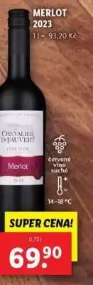 Lidl MERLOT 2023 nabídka