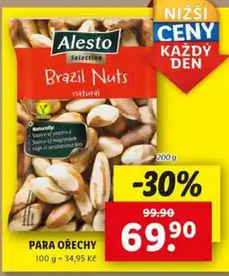 Lidl Alesto Brazil Nuts nabídka