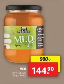 Lidl MED LIPOVÝ nabídka
