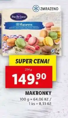 Lidl Duc De Coeur 18 Macarons nabídka