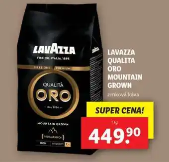 Lidl Lavazza Qualita Oro Mountain Grown nabídka