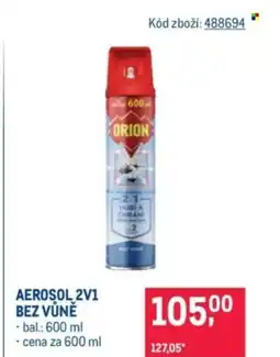 Makro Aerosol 2v1 bez vůně nabídka