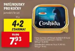 Lidl Coshida Selection Paté / Kousky pro kočky nabídka