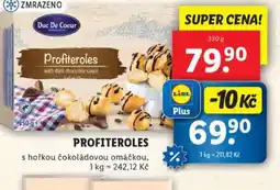 Lidl Duc De Coeur Profiteroles nabídka