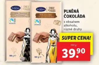 Lidl Duc De Coeur Emily in Paris Milk Chocolate nabídka
