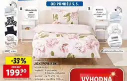 Lidl LIVARNO HOME Ložní povlečení nabídka