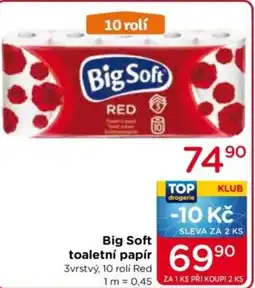 TOP drogerie BIG SOFT toaletní papír nabídka