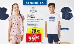 Lidl PEPPERTS! PYŽAMO nabídka