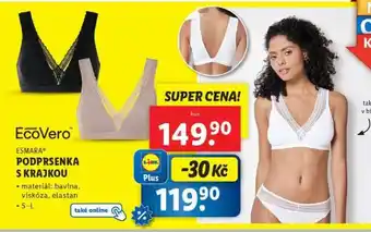 Lidl ESMARA Podprsenka s krajkou nabídka
