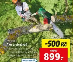 Lidl Parkside Aku prořezávač nabídka