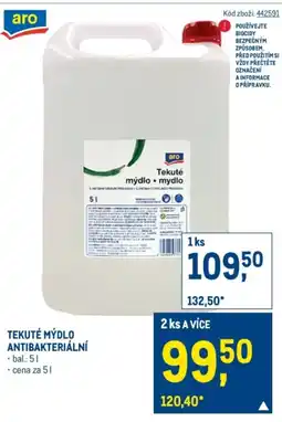 Makro Tekuté mýdlo antibakteriální nabídka