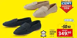 Lidl ESMARA KOŽENÁ OBUV nabídka