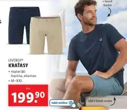 Lidl LIVERGY KRAŤASY nabídka