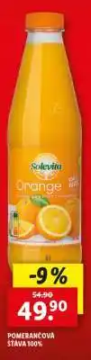 Lidl Solevita POMERANČOVÁ ŠŤÁVA 100% nabídka