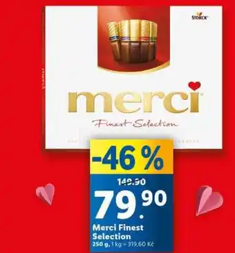 Lidl MERCI FINEST SELECTION nabídka