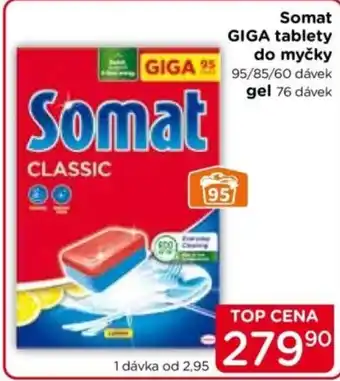 TOP drogerie Somat GIGA tablety do myčky nabídka