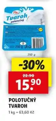 Lidl Polotučný tvaroh nabídka
