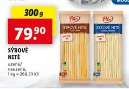 Lidl Pilos Syrové Nitě nabídka