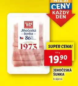 Lidl JIHOČESKÁ ŠUNKA krájená nabídka