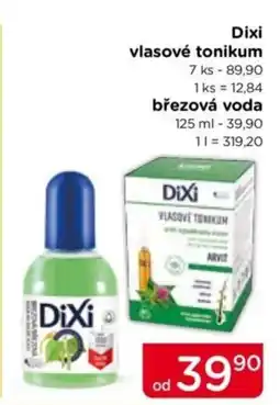 TOP drogerie Dixi vlasové tonikum nabídka