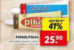 Lidl Piknik, Pikao nabídka