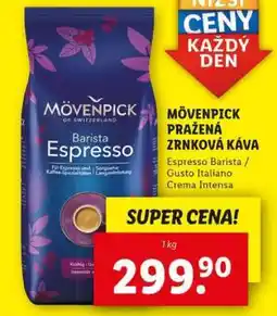 Lidl MÖVENPICK PRAŽENÁ ZRNKOVÁ KÁVA nabídka