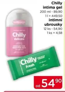 TOP drogerie CHILLY intima gel nabídka