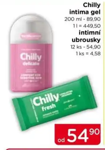 TOP drogerie CHILLY intima gel nabídka