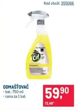 Makro Odmašťovač nabídka