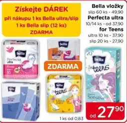 TOP drogerie Bella vložky nabídka