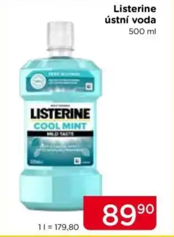 TOP drogerie LISTERINE ústní voda nabídka