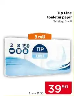 TOP drogerie TIP LINE toaletní papír nabídka