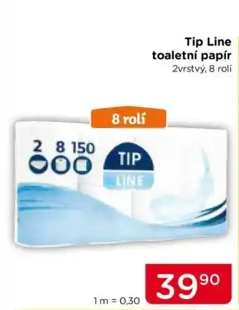 TOP drogerie TIP LINE toaletní papír nabídka