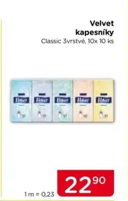 TOP drogerie VELVET kapesníky nabídka