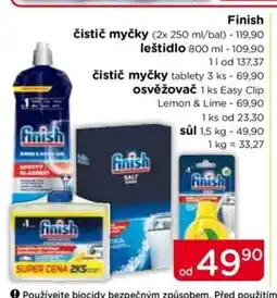TOP drogerie Finish nabídka