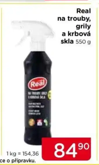 TOP drogerie Real na trouby, grily a krbová skla nabídka