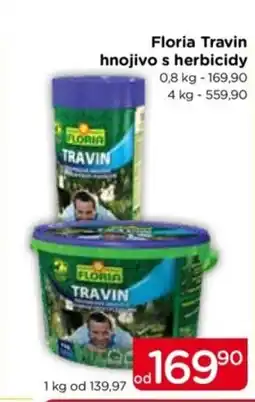 TOP drogerie FLORIA Travin hnojivo s herbicidy nabídka
