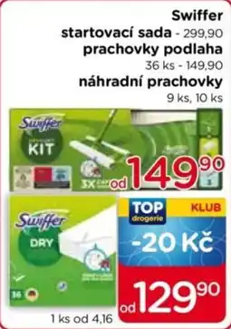 TOP drogerie SWIFFER prachovky podlaha nabídka