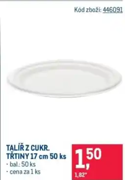 Makro Talíř z cukr. třtiny nabídka