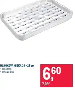 Makro Hliníková miska nabídka